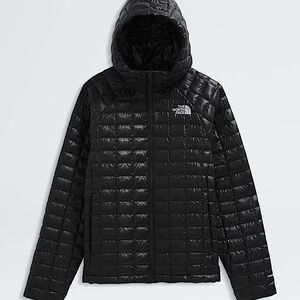 The North Face ThermoBall™ Eco Hoodie 2.0 Quilted Black Hooded Jacket